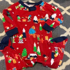Baby 3/6 months Christmas sleeper NWOT
